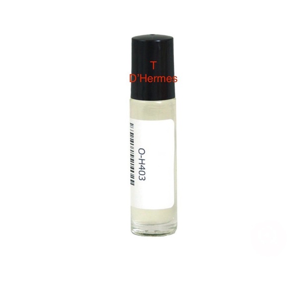 T D'Hermes (M) Type Fragrance Oil 1/3 Oz Glass Roll-on Bottle - Picture 1 of 9